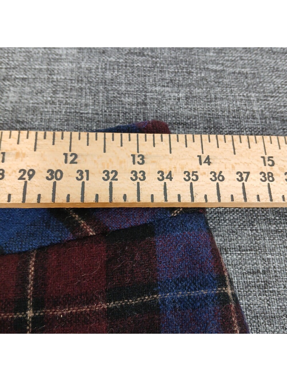 Jacob Womens Skirt Size XSmall Wool Grunge Dark Academia Retro Mini Tartan Plaid - Picture 6 of 7